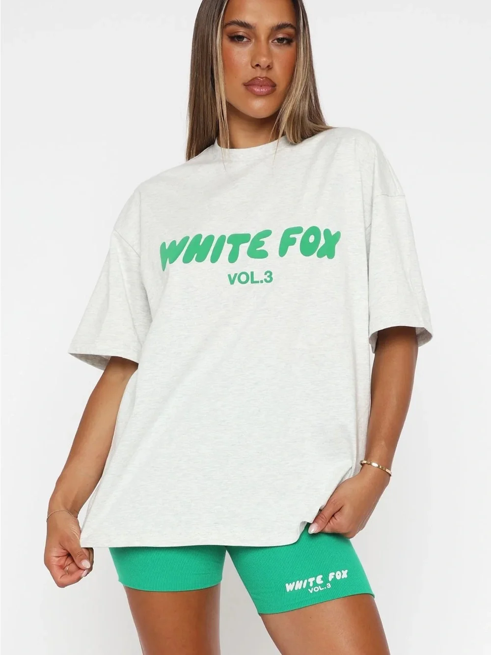 WHITEFOX Grey Green Matching Set